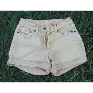 UNIVERSAL THREAD High Rise Yellow Shorts